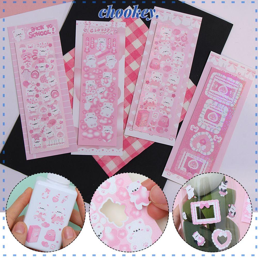 CHOOKEY Sticker Dán Khung Ảnh DIY Nhiều Màu Sắc Sáng Tạo Mới