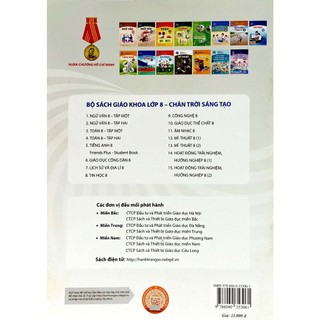 Sách Mĩ Thuật 8 - Bản 1 (Chân Trời Sáng Tạo) (2023)