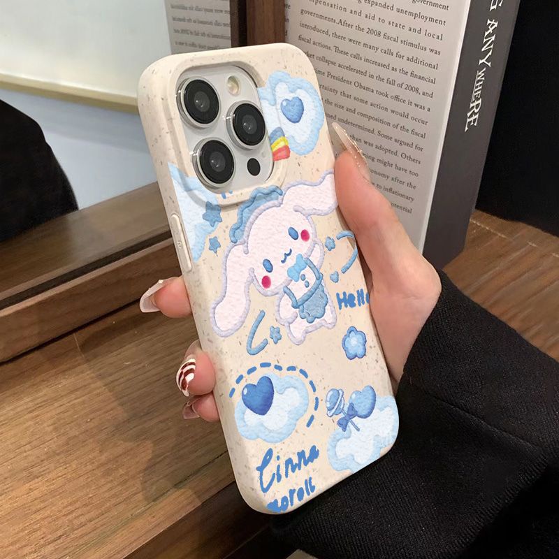 Ốp Điện Thoại Dẻo Họa Tiết Hoạt Hình Chú Chó Cinnamon Dễ Thương Chống Sốc Cho Iphone11Iphone128 ZG1Z 7 14pro13 maxplus