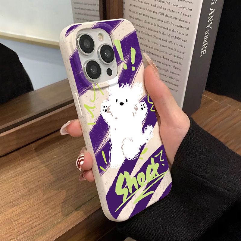 Ốp Điện Thoại Mềm Chống Sốc In Hình Chú Chó 11713max 8p iPhone12 14pro QZN8