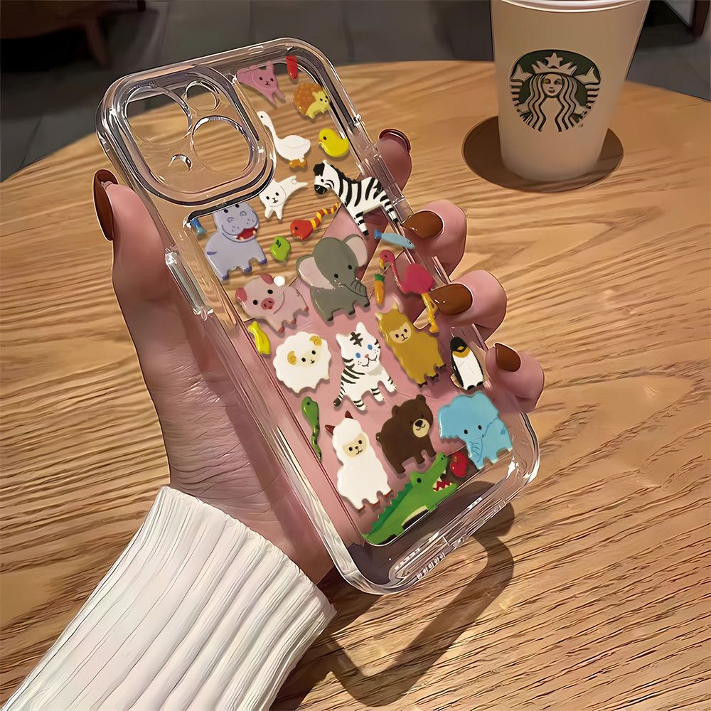 Ốp Điện Thoại Mềm Chống Sốc In Hình Chú Voi Cho Apple Iphone 11138piPhone14Promax 127 WEAH