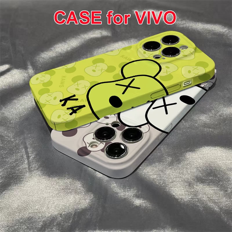 Ốp Điện Thoại Cứng In Hình Gấu Hoạt Hình Cho VIVO Y12 Y15 Y16 Y17 Y19 Y20 Y30 Y50 Y55 Y56 Y72 Y75 Y76 Y77
