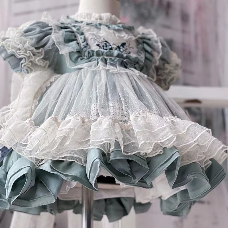 Đầm Công Chúa Lolita Cao Cấp Thời Trang Mùa Hè Hàng Mới Dành Cho Bé Gái FFBB