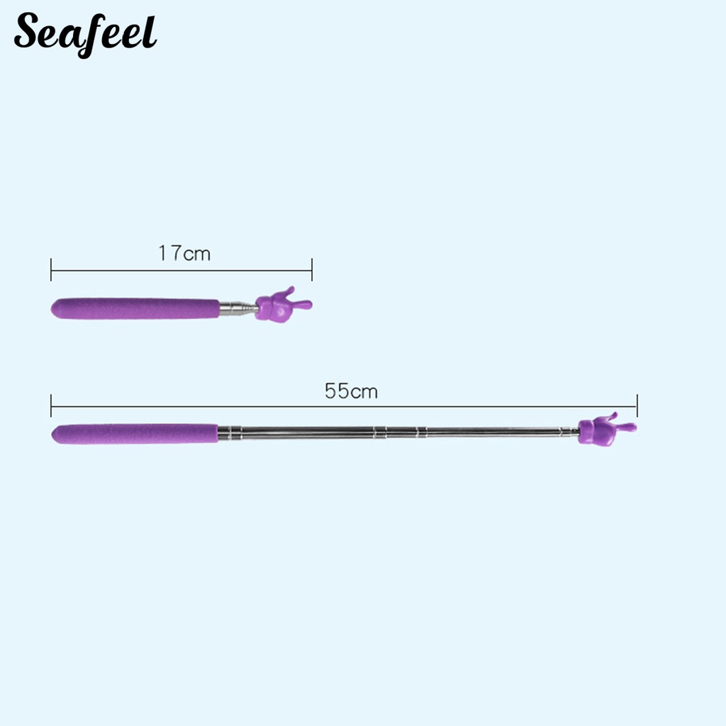 Thanh Thép Không Gỉ Có Thể Thu Gọn Với Tay Cầm Chống Trượt Hỗ Trợ Dạy Học