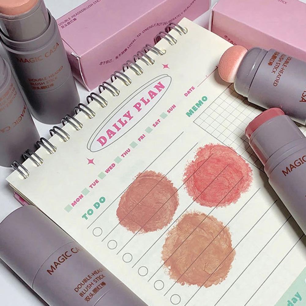 Phấn Má Hồng Dạng Kem Hai Đầu Lâu Trôi Màu Sắc Tự Nhiên MAGIC CASA