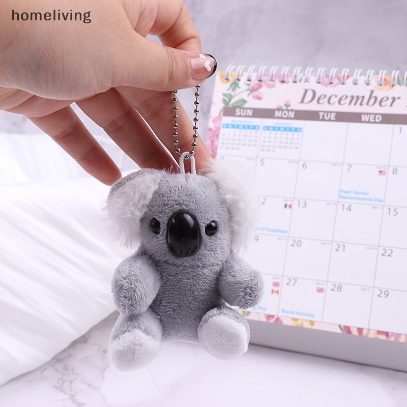 Móc Khóa Gấu Koala Nhồi Bông 8cm Dễ Thương