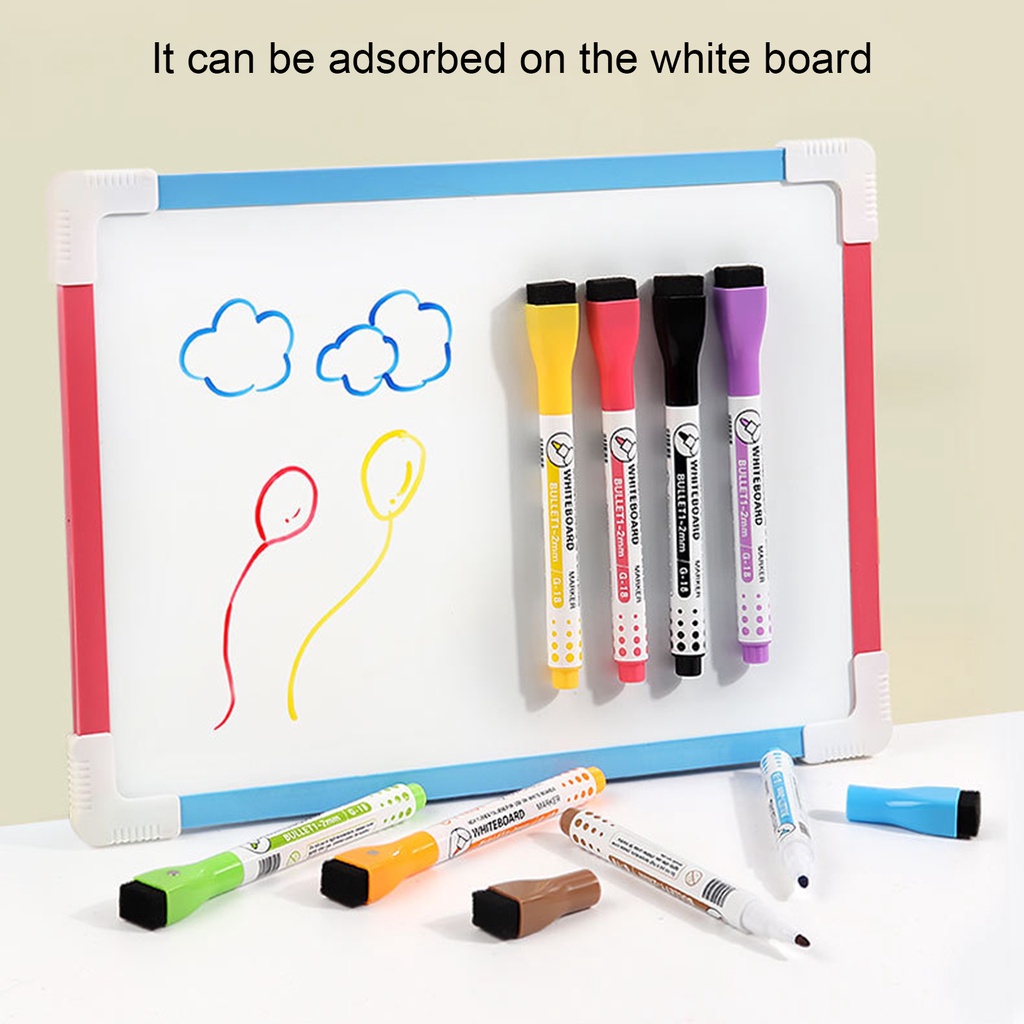 Set 8 Bút Vẽ Màu Nước Có Thể Tái Sử Dụng Đầu Bút Bằng Nhựa ic Dành Cho Học Sinh
