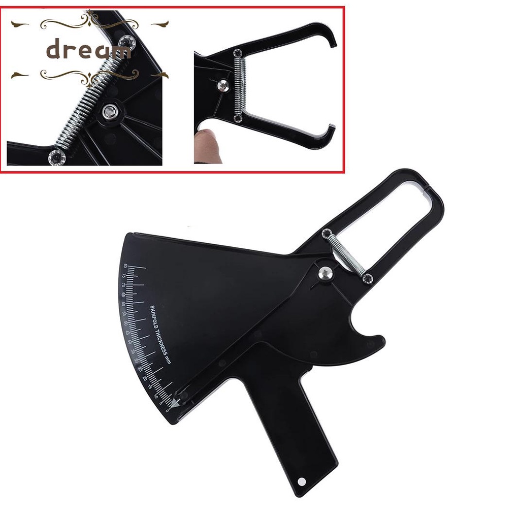 【DREAMLIFE】Body Fat Caliper Caliper Fat Measure Measurement Parts Replacement Skinfold 80mm