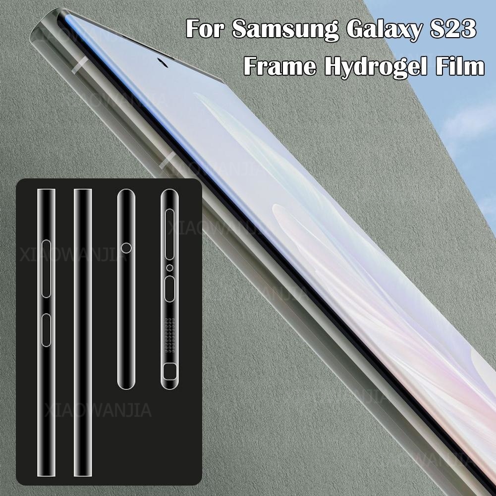 Miếng Dán Hydrogel Siêu Mỏng Trong Suốt Mặt Nhám Bảo Vệ Cho Samsung Galaxy S23 S24 Ultra