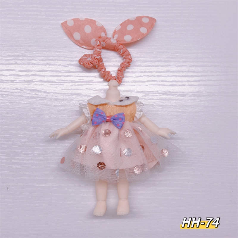 Đầm Đồ Chơi Búp Bê Thời Trang 16-17CM Tỉ Lệ 1 / 8
