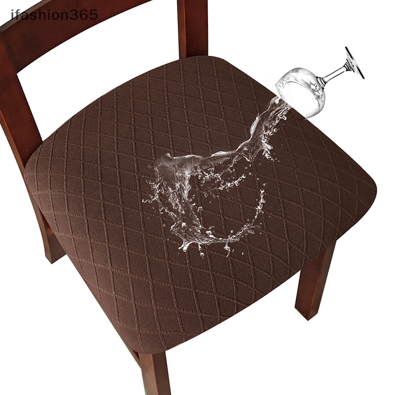 Vỏ Bọc Ghế Ngồi Màu Trơn Chống Thấm Nước Có Thể Tháo Rời Và Giặt Rửa Tiện Dụng ifashion365