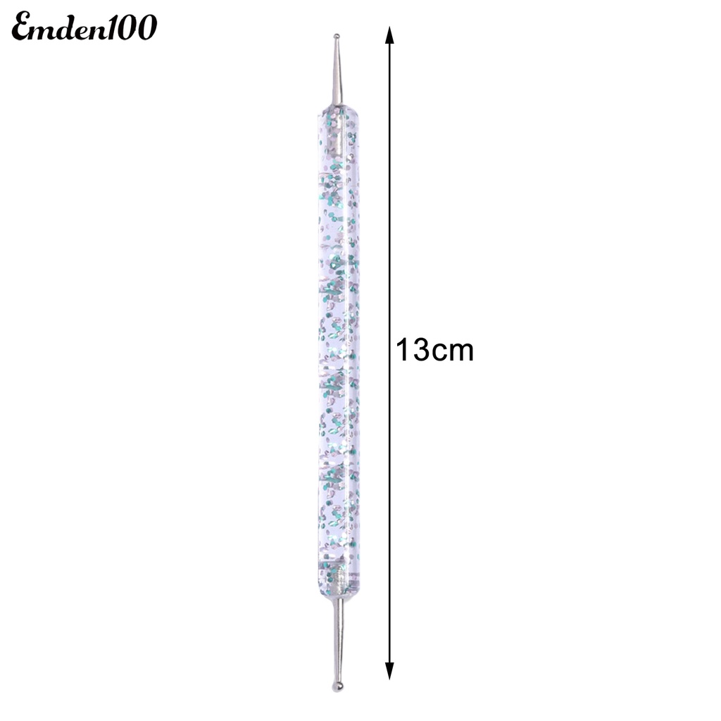 Set 5 Bút Hai Đầu Bằng Acrylic Dễ Sử Dụng Để Vẽ Móng Làm Đẹp