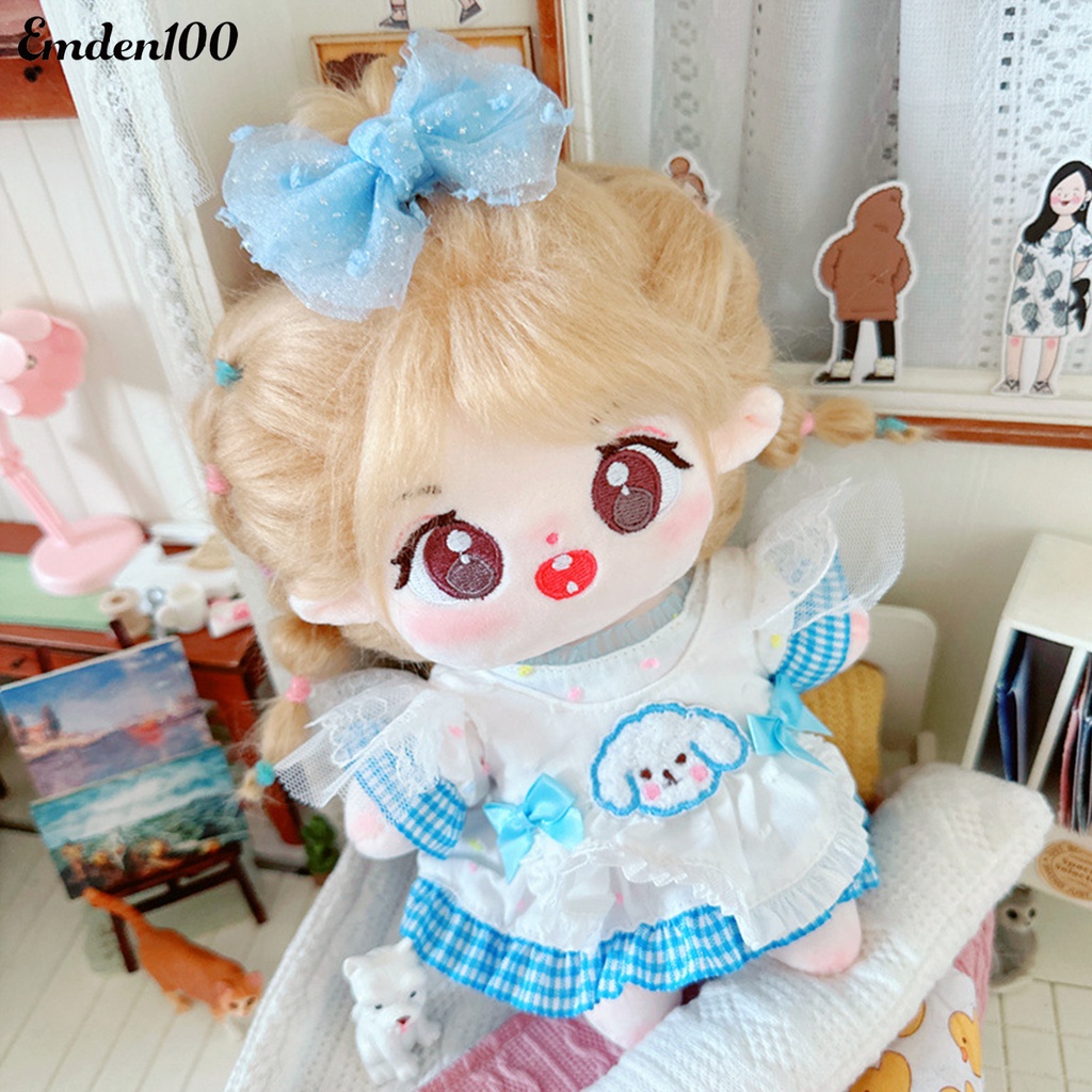 Búp Bê Nhồi Bông Emden 20cm Mắt To Dễ Thương