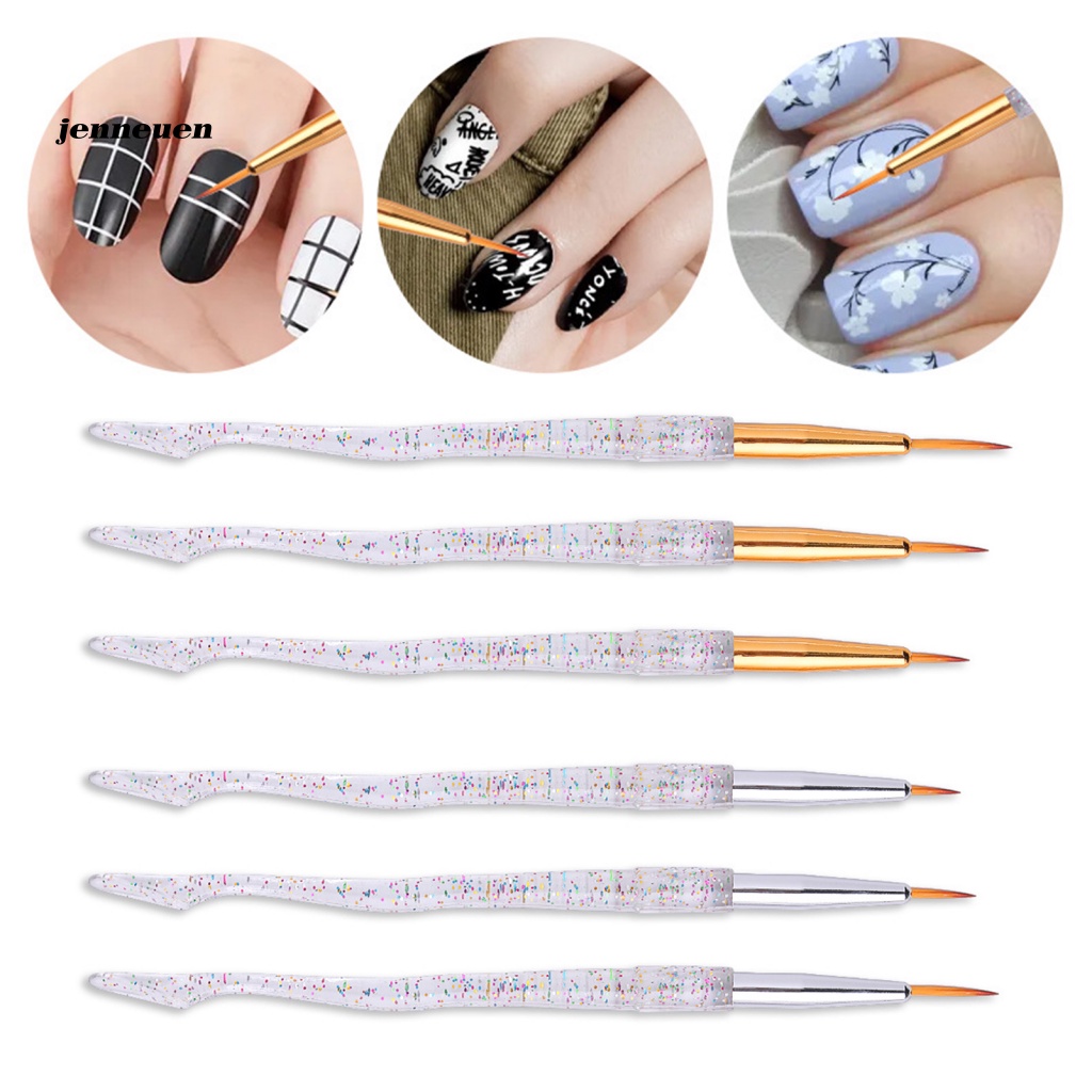 Set 3 Cọ Vẽ Trang Trí Móng Nghệ Thuật Di Động Tiện Dụng