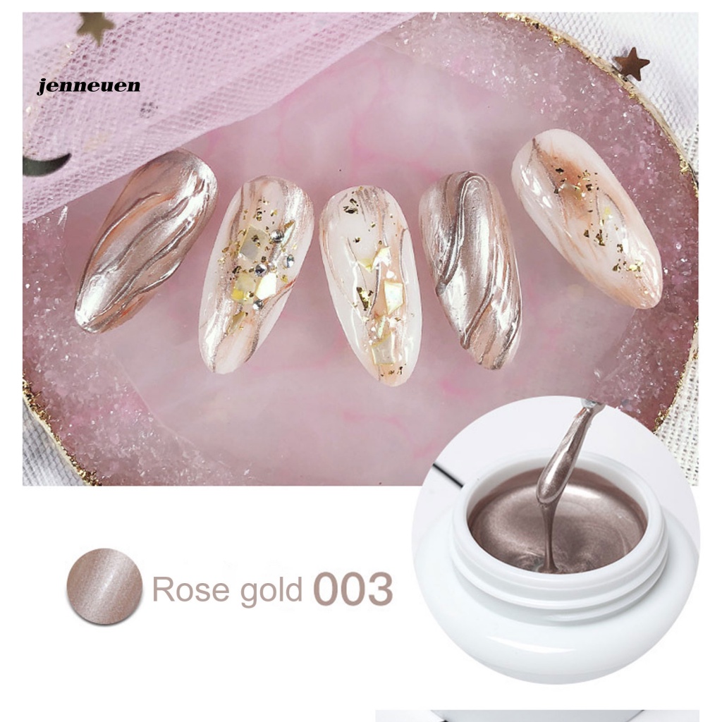 Gel Sơn Móng Tay Tráng Gương Kim Loại Lâu Trôi DIY