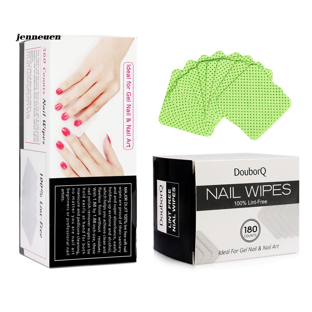 1 Bộ Miếng Tẩy Sơn Móng Tay Trọng Lượng Nhẹ Không Xơ Vải