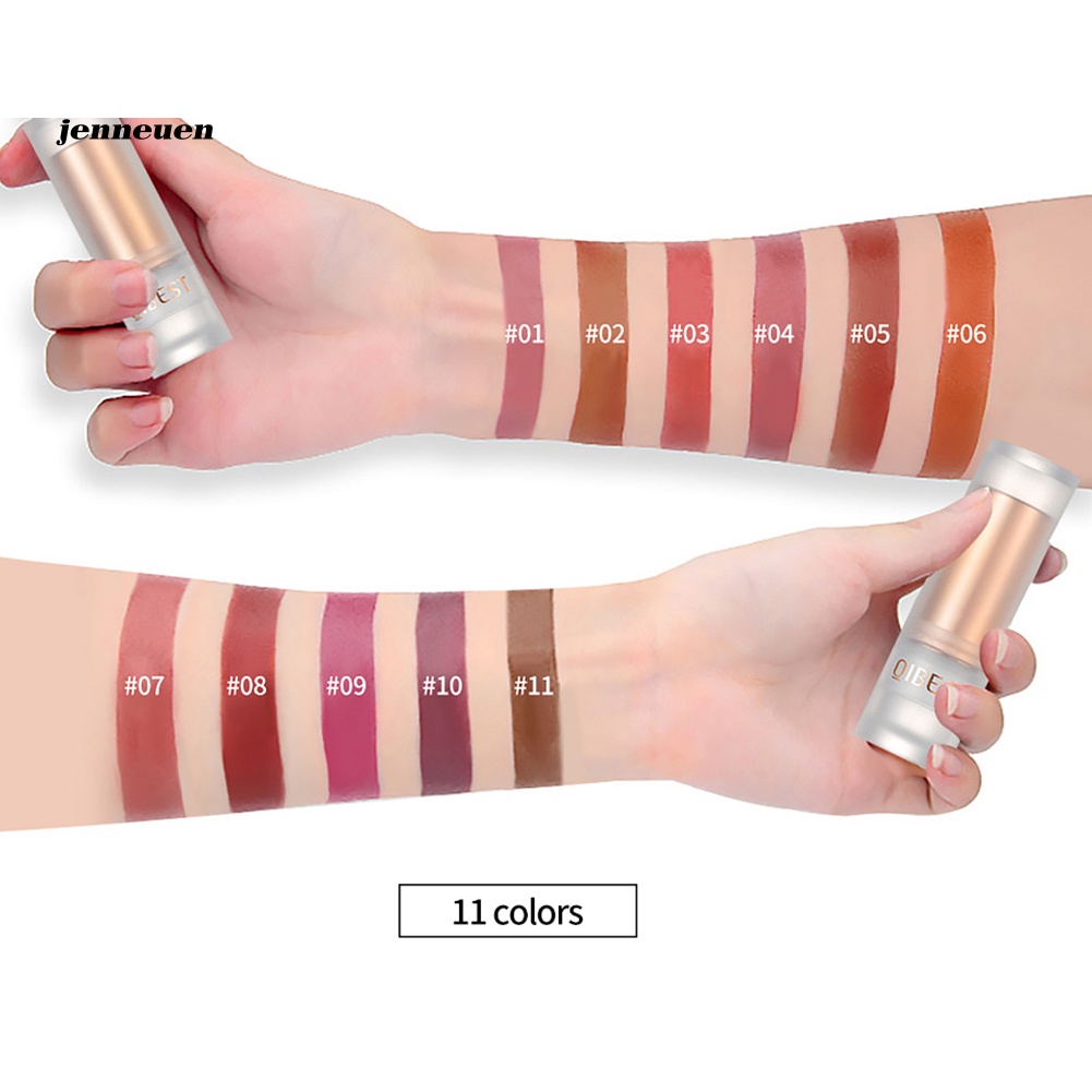 Son Môi QIBEST Chất Lì Mềm Mượt Lâu Trôi Dưỡng Ẩm Không Phai