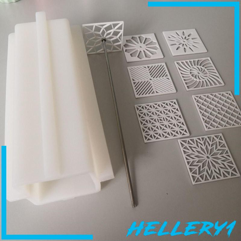 Khuôn Làm Xà Phòng / Nến DIY Có Thể Tái Sử Dụng