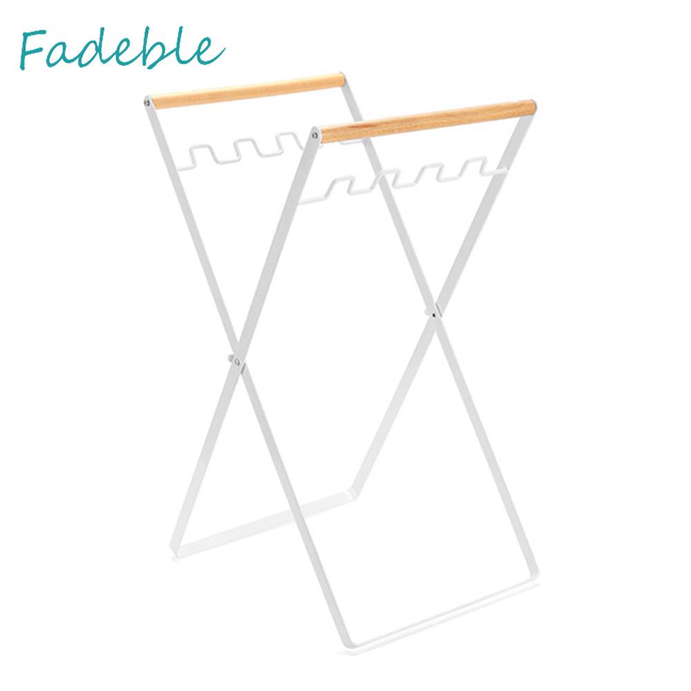 Giá Đỡ Túi Đựng Rác Có Tay Cầm Bằng Gỗ Có Thể Gấp Gọn Dùng Khi Đi Dã Ngoại