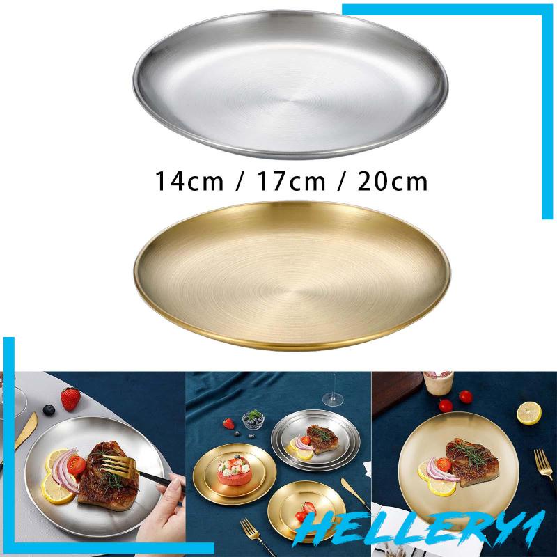 Đĩa Đựng Trái Cây / Món Tráng Miệng Bằng Thép Không Gỉ Xếp Chồng Đ