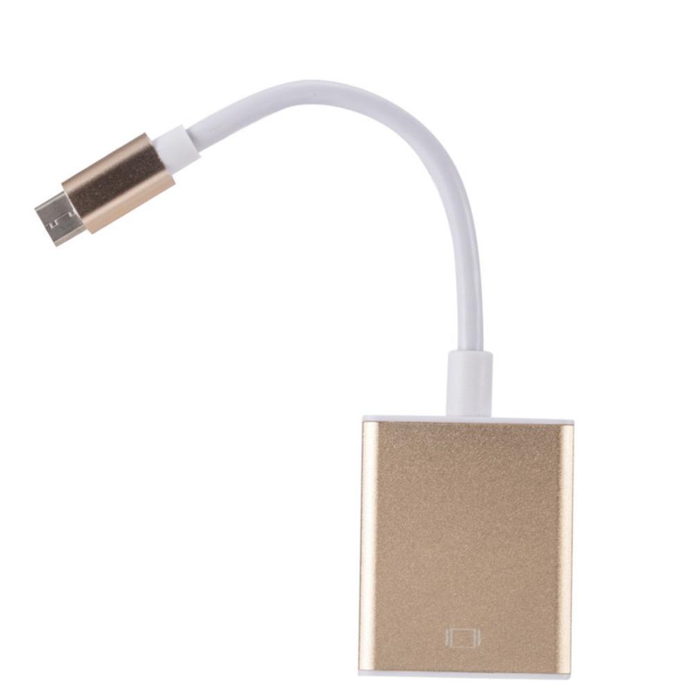 Cáp NốI Type C Sang VGA 3.1 24pin Mini 10Gbps Chuyên DụNg Cho MáY TíNh BảNg / MáY ChiếU / TV