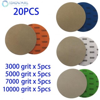 Bộ 20 đĩa chà nhám 3000 / 5000 / 7000 / 10000