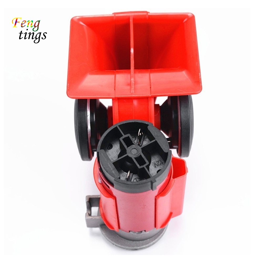 Kèn Điện Tử 115dB Hai Tông Màu Cho Xe Hơi Xe Tải