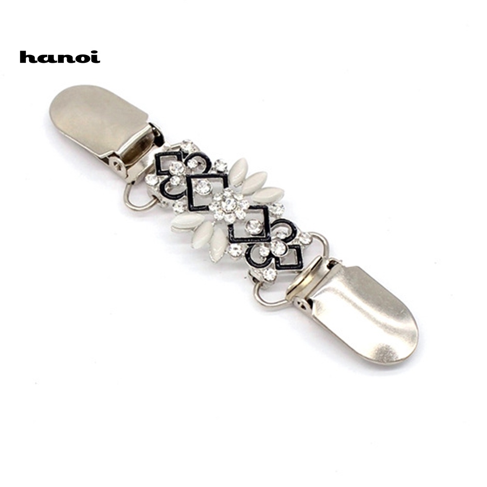 Kẹp Cài Áo Khoác Cardigan Đính Đá Thời Trang Cho Nữ