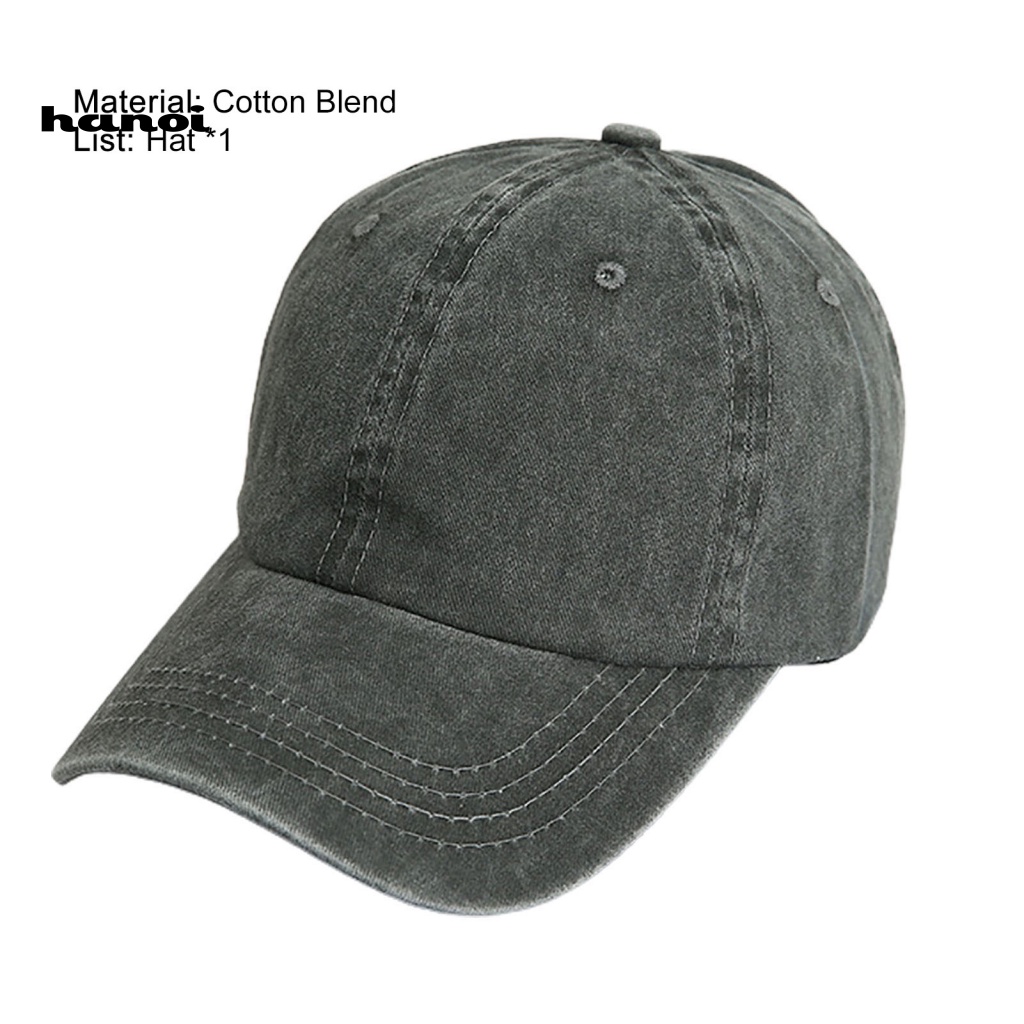 Mũ Lưỡi Trai Viền Cong Thoải Mái Dễ Phối Đồ Thời Trang Unisex