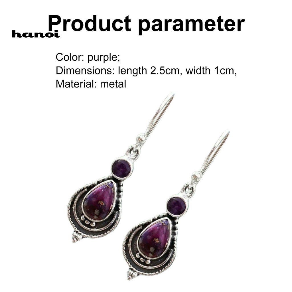 1 Đôi Bông Tai Đính Đá Thời Trang Sang Trọng