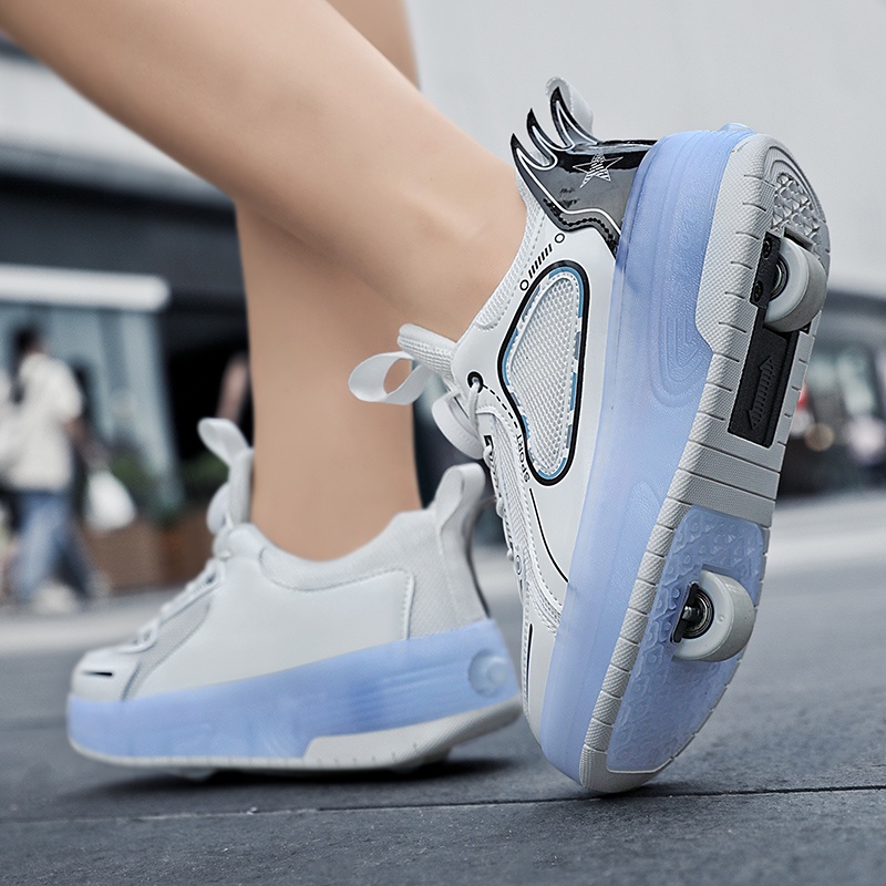 Giày Trượt Patin Có Đèn LED Siêu Nhẹ Dành Cho Trẻ Em Và Người Lớn