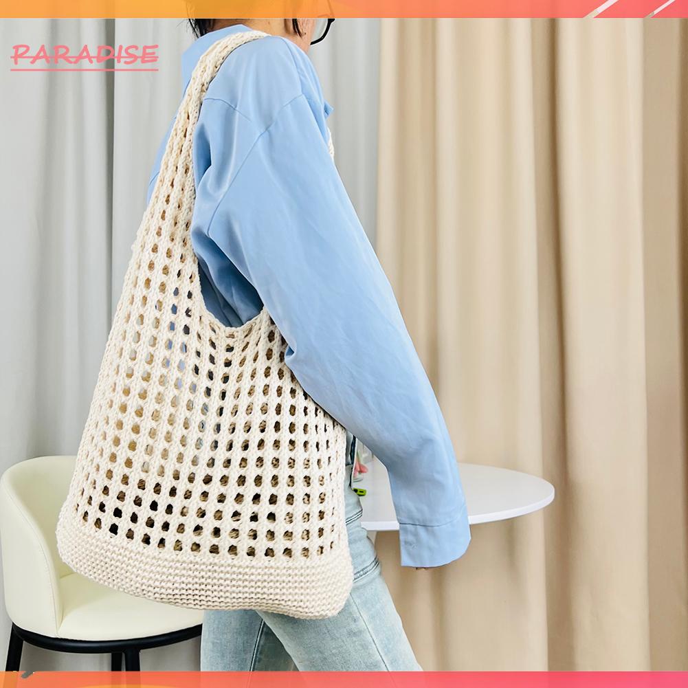 Túi Xách Đan Móc Mềm Mại Thời Trang Cho Nữ