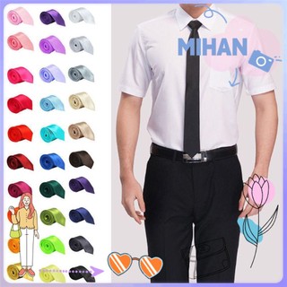 Cà vạt màu trơn thời trang cho nam