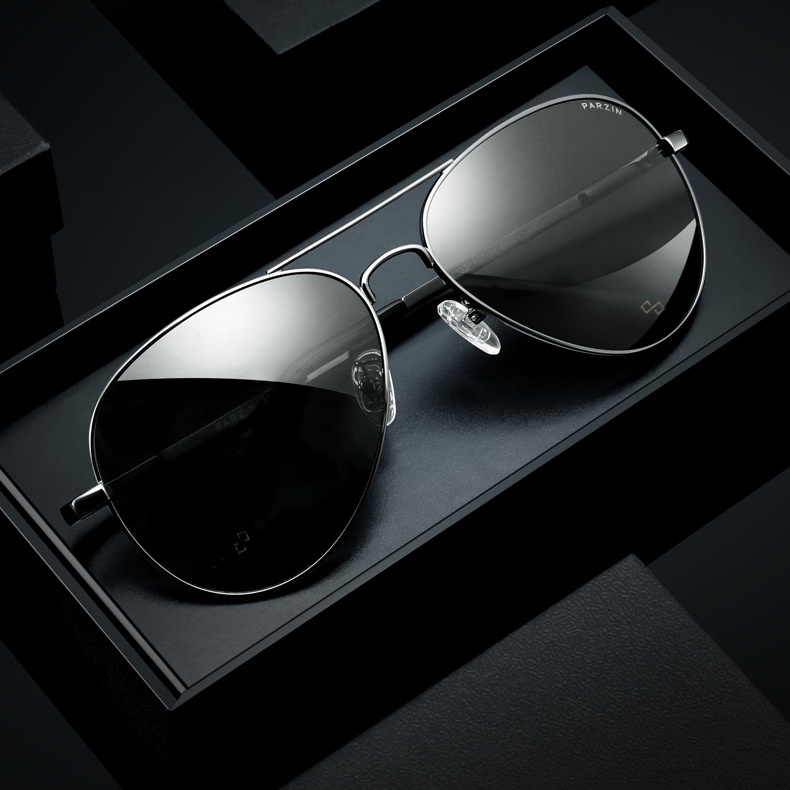 Kính Mát Phân Cực Lái Xe Ban Đêm Thay Đổi Màu Sắc Thời Trang Phong Cách Hàn Quốc Cho Nam Và Nữ