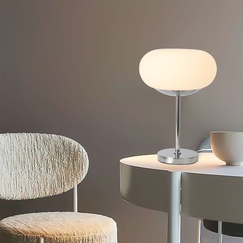 Đèn ngủ để bàn hình cầu Apple basic chỉnh sáng 3 màu