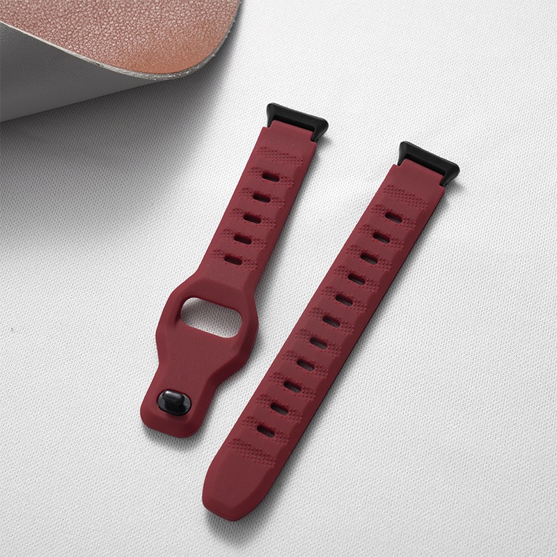 Mềm Dây Đeo Thay Thế Chất Liệu Silicon Màu Trơn Cho huawei band 8 7 6