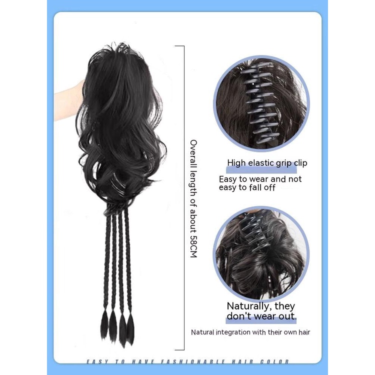 Tóc Giả Dài Xoăn Lọn To Dễ Thương Cho Bé Gái