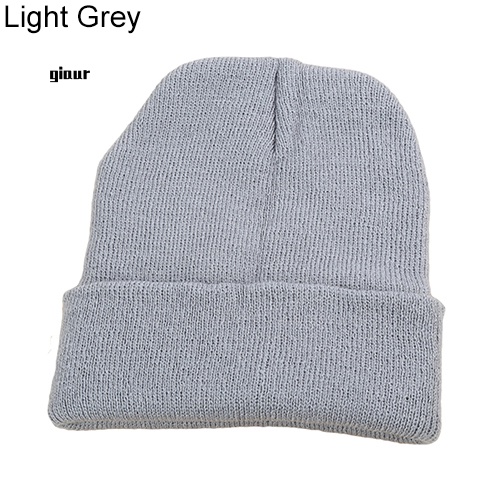Mũ beanie Co Giãn Giữ Ấm Mùa Đông Phong Cách Hip Hop Cho Nam Nữ