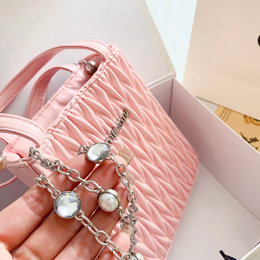 Túi Xách Đeo Chéo Thời Trang Hàn Cho Nữ 2608MIUMIU
