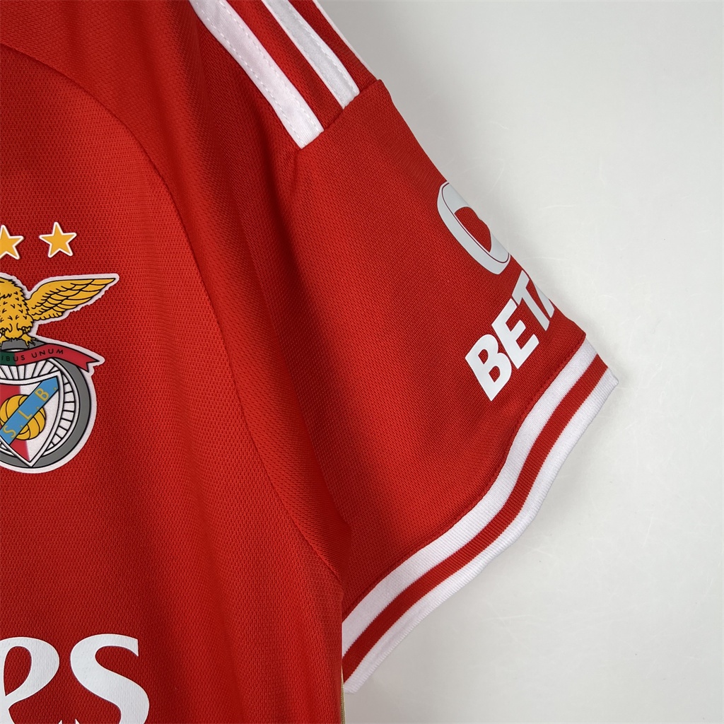 Áo Bóng Đá Câu Lạc Bộ Benfica Sân Nhà 23-24 Size S-4XL Cho Nam