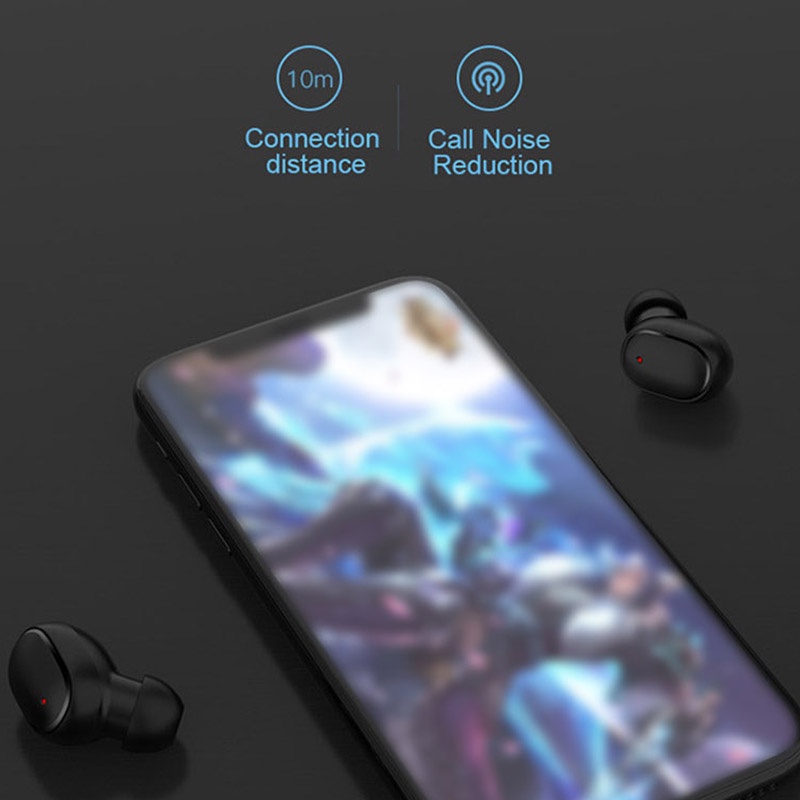 Tai Nghe A6s Tws Bluetooth 5.0 Stereo Macaron Mini Cho Xiaomi Redmi Điện Thoại Thông Minh Android Ios flash12_vn