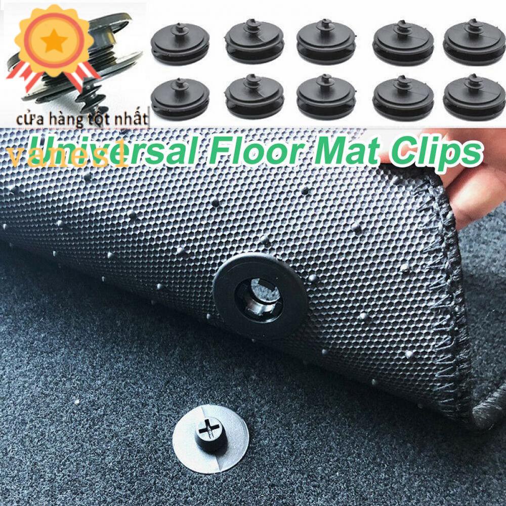 Bộ 10 Cái Kẹp Cố Định Thảm Lót Sàn Xe Hơi VANES1 10 Cái