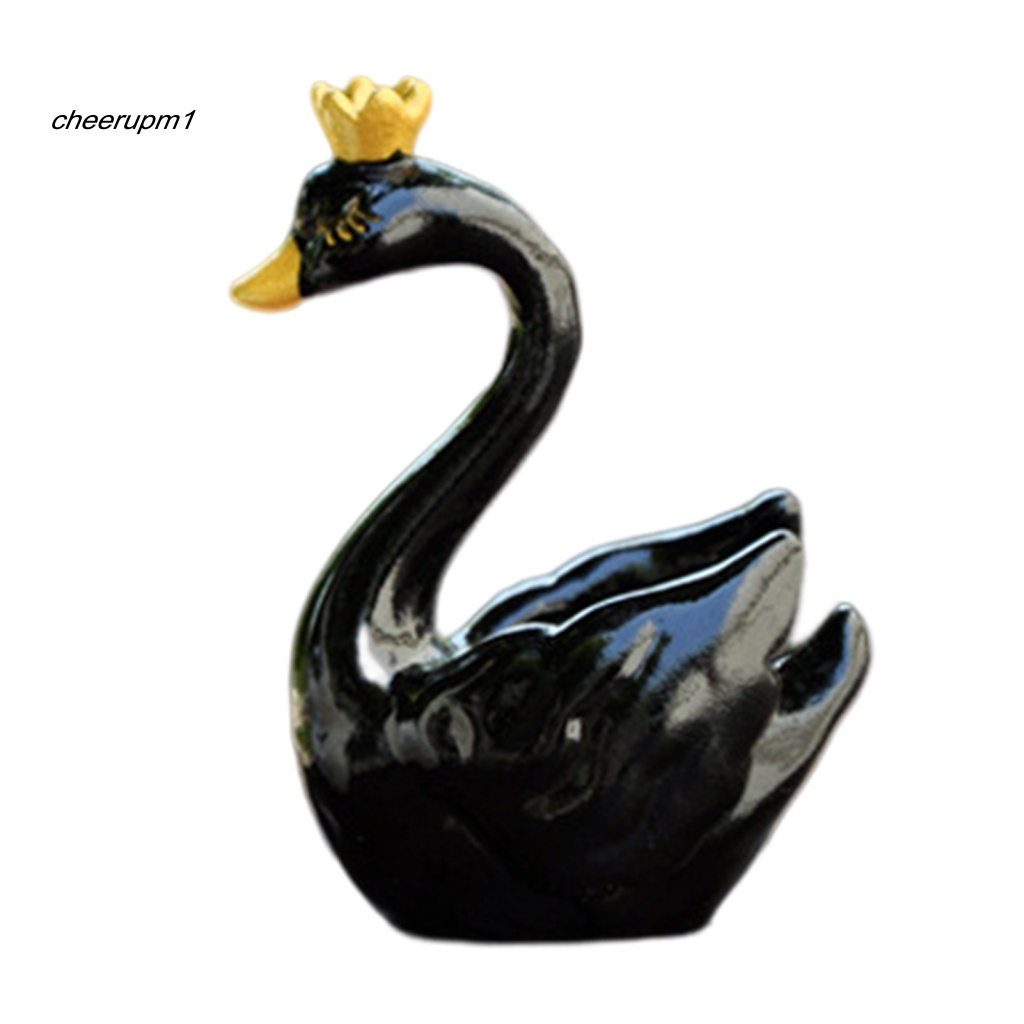 Đồ trang trí Ngỗng Mini Bằng Nhựa Resin 4 Màu Tự Trang Trí Phòng Khách