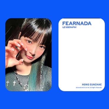 Set 5 Tấm Ảnh Lomo Card Lesserafim Sakura Chaewon Kazuha Eunchae