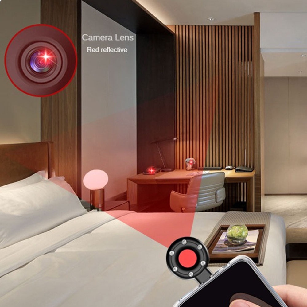 Máy dò chống nhìn trộm di động Máy dò chống gián điệp USB di động mini cho khách sạn Camera ẩn Candid Usb Báo động nhỏ chống giám sát homelove