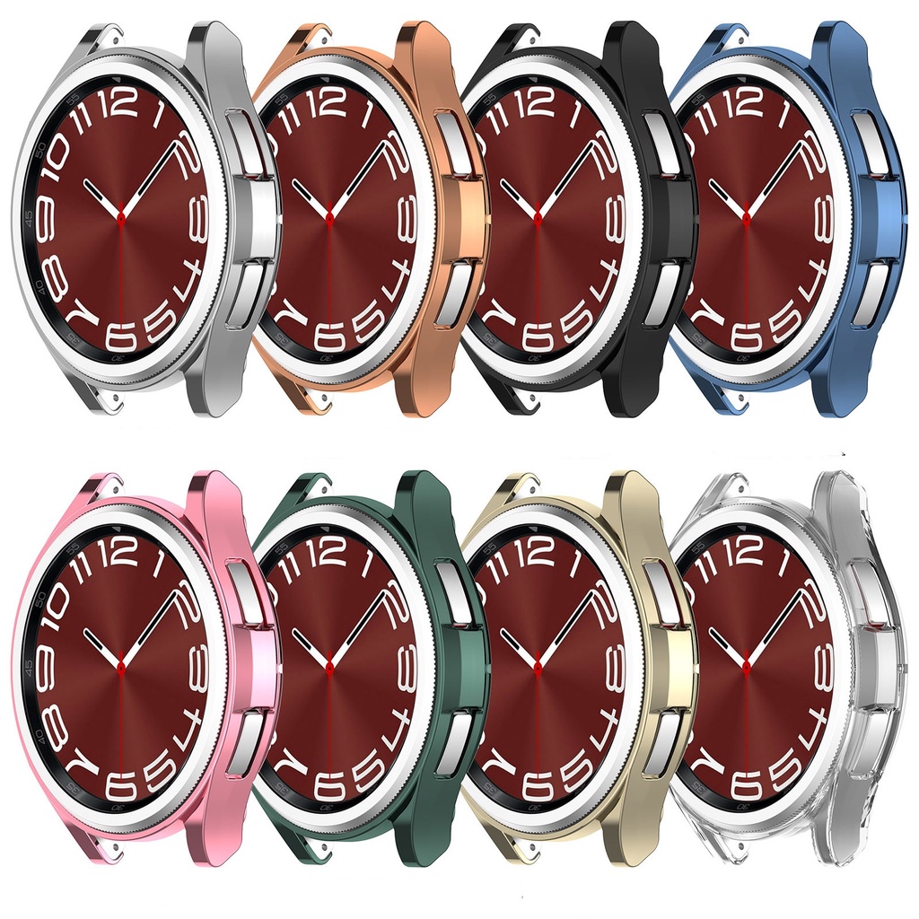 Phù Hợp Ốp Bảo Vệ Bằng Tpu Mềm Dành Cho Đồng Hồ Samsung Galaxy Watch6 Classic 47mm Samsung Galaxy Watch 6 Classic 43mm