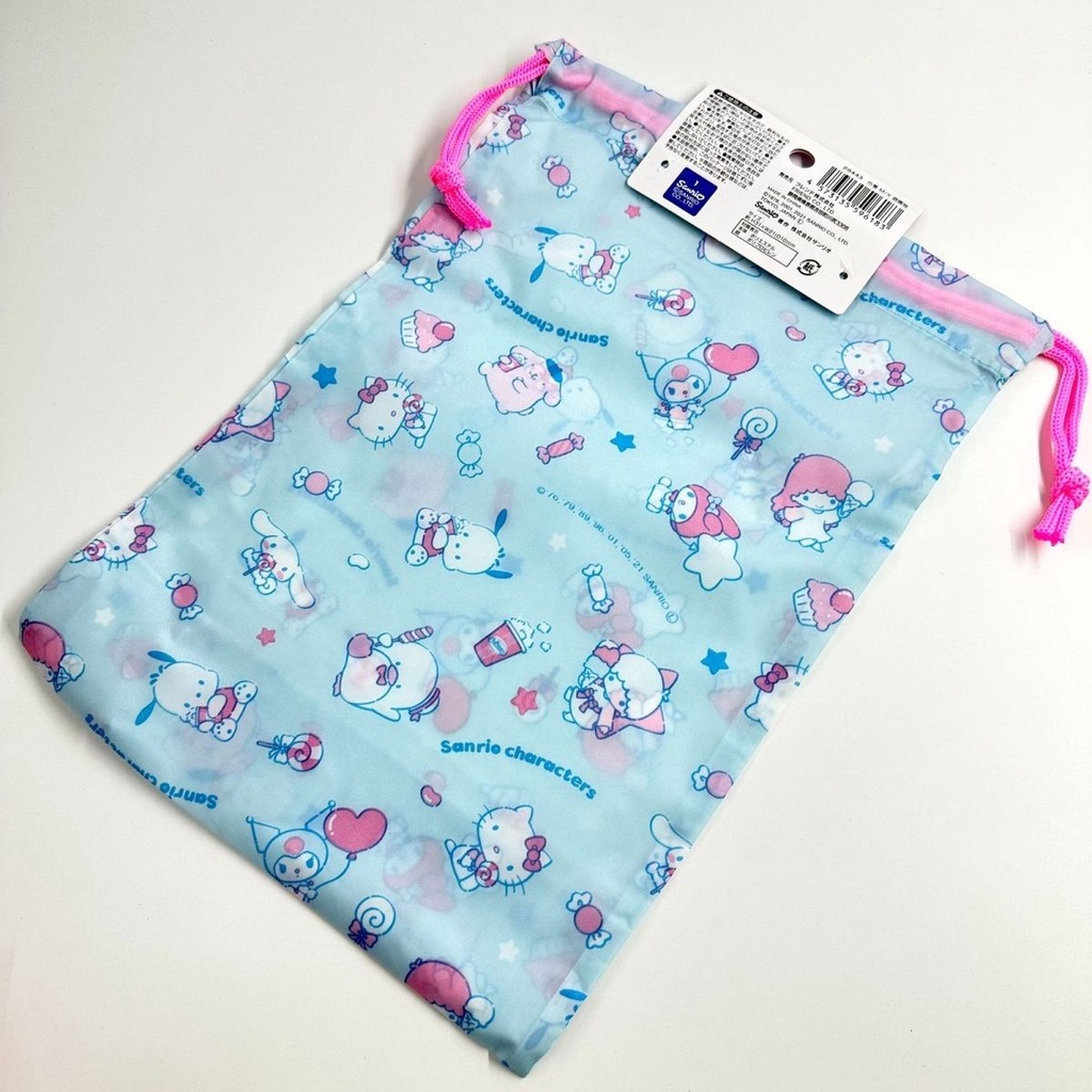 Túi Dây Rút Đựng Đồ Du Lịch Họa Tiết Chú Chó Cinnamon Dễ Thương