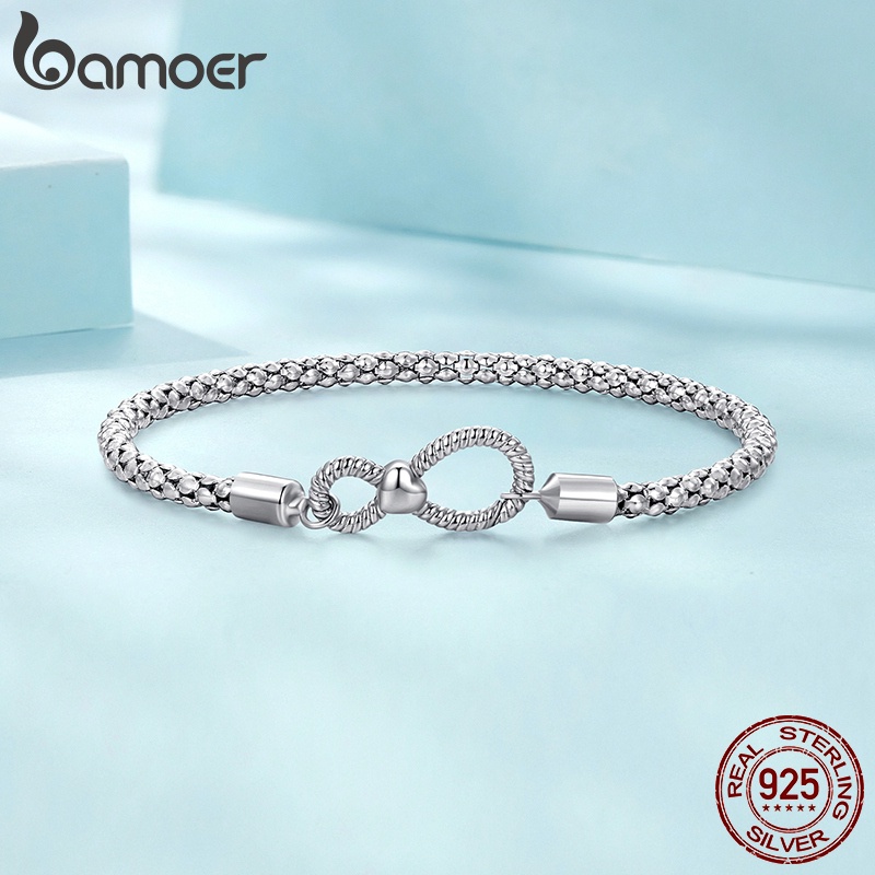 Bamoer Vòng Tay Bạc Sterling 925 Thời Trang Cho Nữ