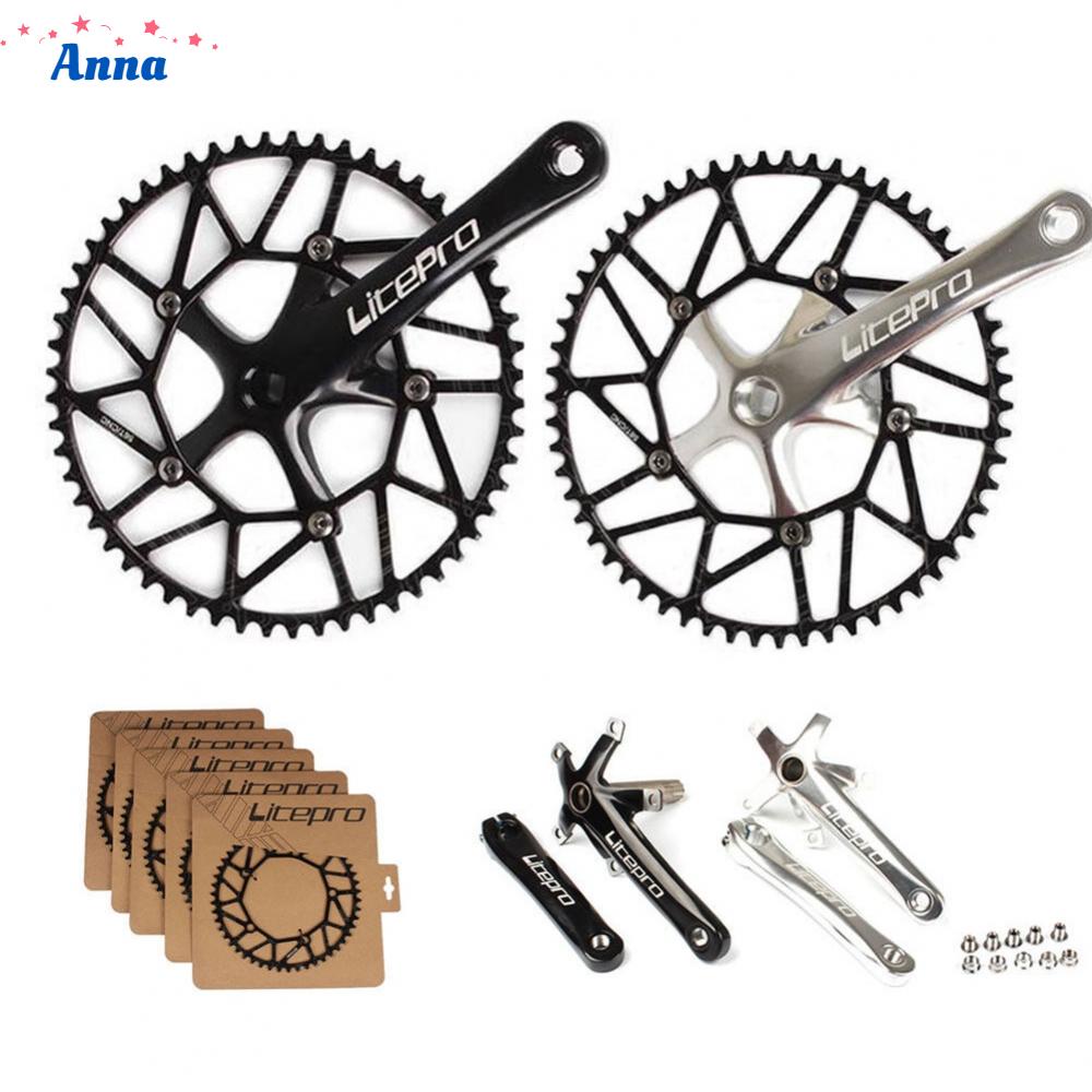 Bộ Trục Khuỷu Siêu Nhẹ 130BCD 50-58t 170mm Bằng Hợp Kim Nhôm Cho Xe Đạp