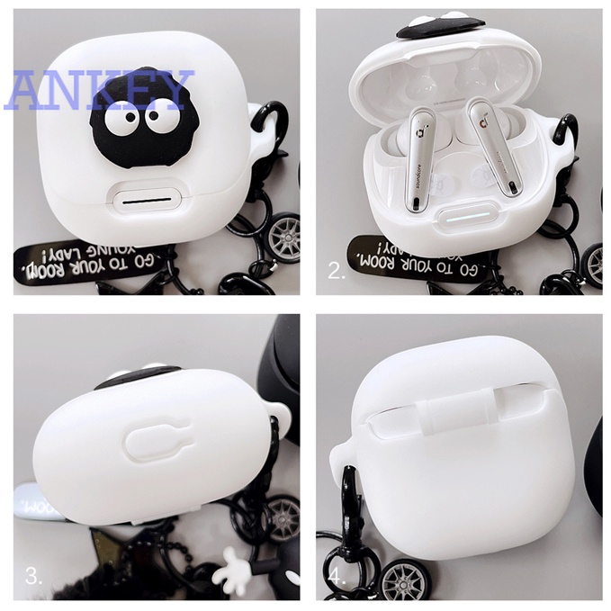 For Anker Soundcore Liberty 4 NC Case Liberty4nc Protective Cute Cartoon Covers Bluetooth Earphone Shell Headphone Portable